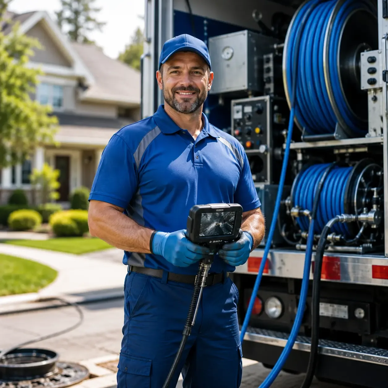 Local outdoor drain cleaning specialists in Leesburg, NJ
